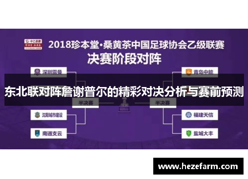 东北联对阵詹谢普尔的精彩对决分析与赛前预测